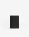 Dunhill Duke Fine Leather Business Card Case In Black