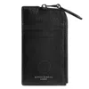 Dunhill Duke Fine Leather Card Case In Black