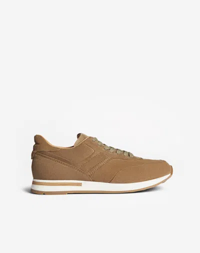 Dunhill Duke Ii Suede Runner In White