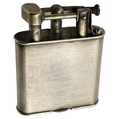 Pre-owned Dunhill Early Alfred  Art Deco �unique Lighter � Lift-arm Lighter, 1920 In Beige