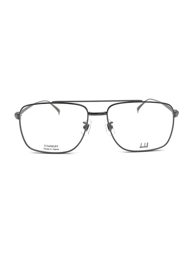 Dunhill Elegant Metallic Women's Eyewear With International Fit - Temple Size 145mm In Black