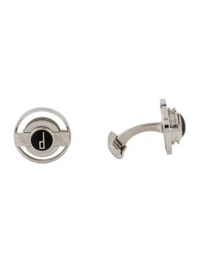 Pre-owned Dunhill Enamel Cuff Link In Multi