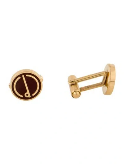 Pre-owned Dunhill Enamel Cufflinks In Multi