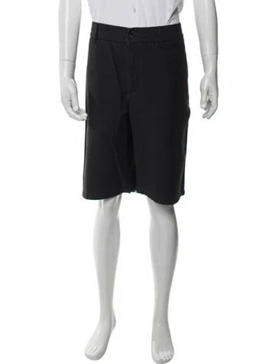 Pre-owned Dunhill Flat Front Shorts In Black