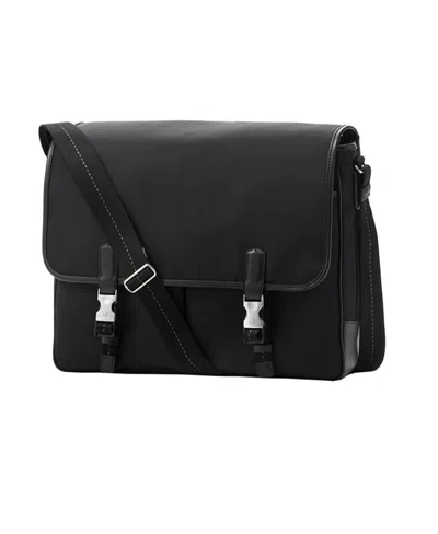 Dunhill Flip Shoulder Bag In Black