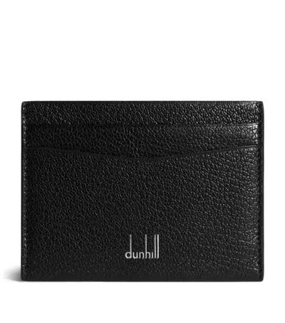 Dunhill Goatskin Duke Fine Card Holder In Black