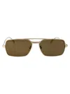 Dunhill Aviator Sunglasses Du0076 S 002 In Burgundy
