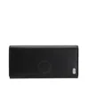 Dunhill Grained Leather Belgrave Coat Wallet In Black In Black