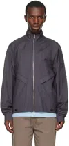 Dunhill Gray Utility Jacket In Grey