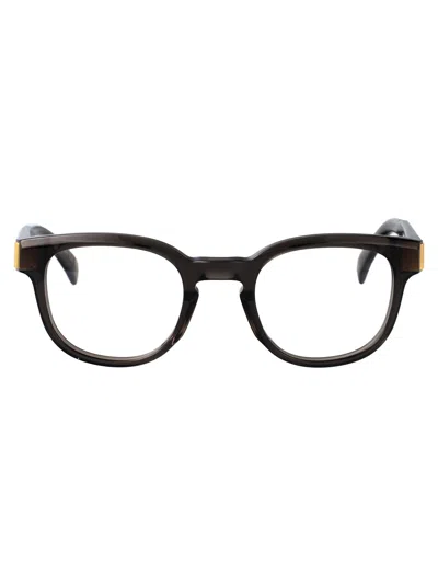Dunhill Grey Acetate Optical Glasses In Brown