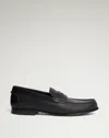 Dunhill Heddon Flex Leather Penny Loafers