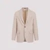 Dunhill Single-breasted Wool-blend Blazer