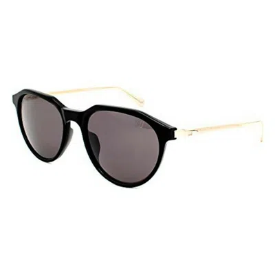 Dunhill Ladies' Sunglasses  Sdh098-700p  58 Mm Gbby2 In Black