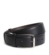 Dunhill Leather Belt In Black