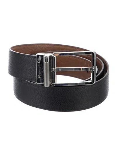 Pre-owned Dunhill Leather Belt In Blue