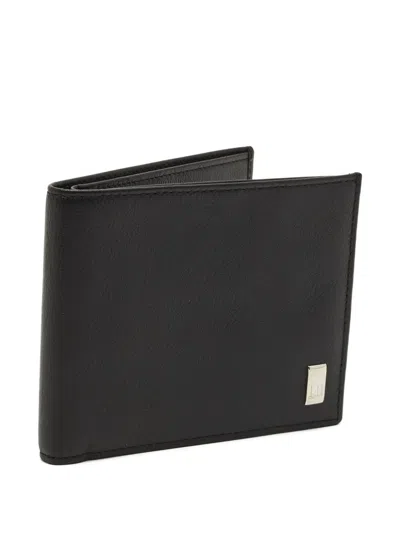 Pre-owned Dunhill Leather Bi-fold Wallet In Black