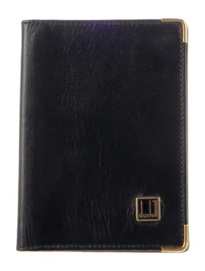 Pre-owned Dunhill Leather Bifold Wallet In Black