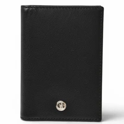 Pre-owned Dunhill Leather Card Case () In Black