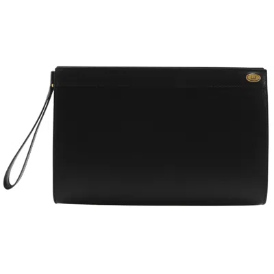 Pre-owned Dunhill Leather Clutch Bag ()