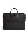 DUNHILL LEATHER HARNESS BRIEFCASE