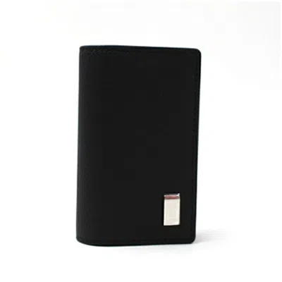 Pre-owned Dunhill Leather Keycase () In Black