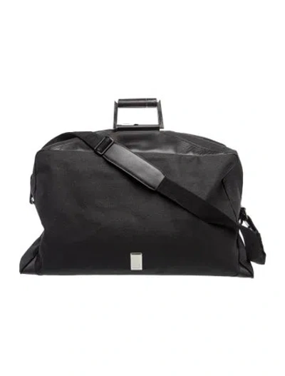 Pre-owned Dunhill Leather Messenger Bag In Black