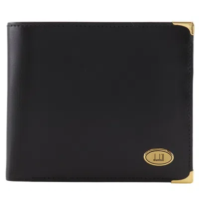 Pre-owned Dunhill Leather Wallet (bi-fold) () In Black
