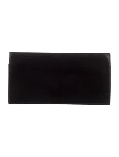 Pre-owned Dunhill Leather Wallet In Black