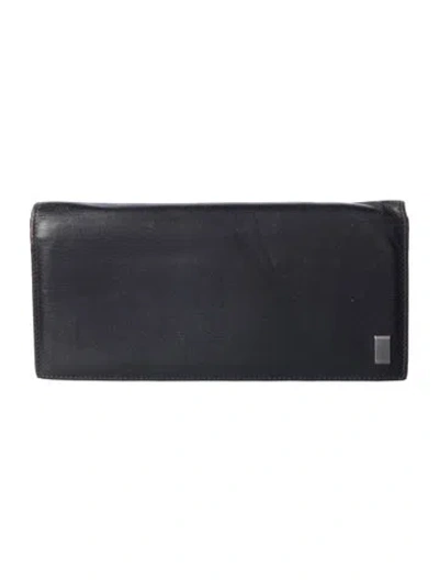 Pre-owned Dunhill Leather Wallet In Black