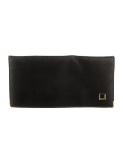 Pre-owned Dunhill Leather Wallet In Black