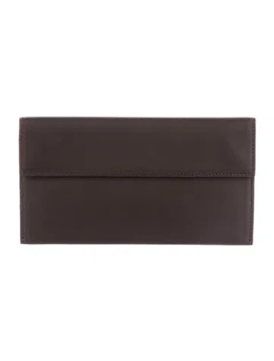 Pre-owned Dunhill Leather Wallet W/ Tags In Black