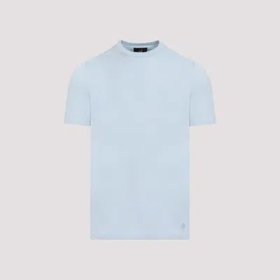 DUNHILL LIGHT BLUE ROUNDNECK T-SHIRT