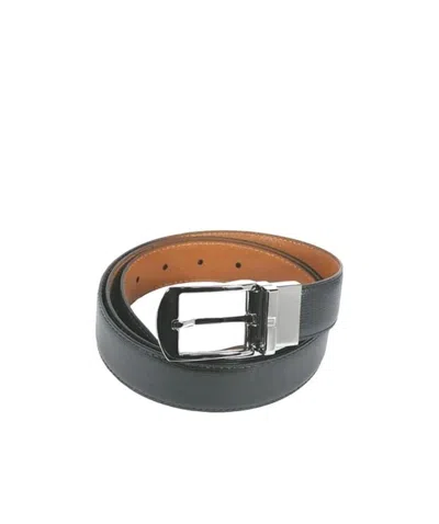 Dunhill Logo Belt In Black