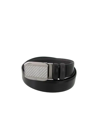 Dunhill Logo Belt In Black