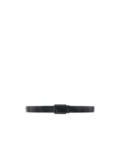 Dunhill Logo Belt In Black