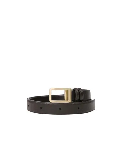 Dunhill Logo Belt In Black