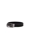 Dunhill Logo Belt In Black