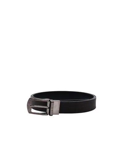 Dunhill Logo Belt In Black