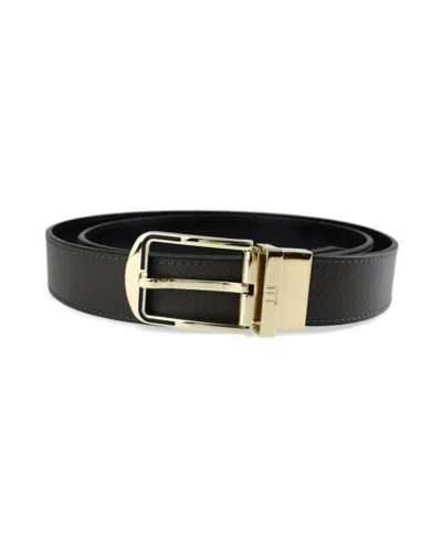 Dunhill Logo Belt In Black