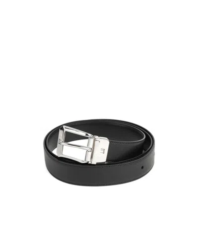 Dunhill Logo Belt In Black