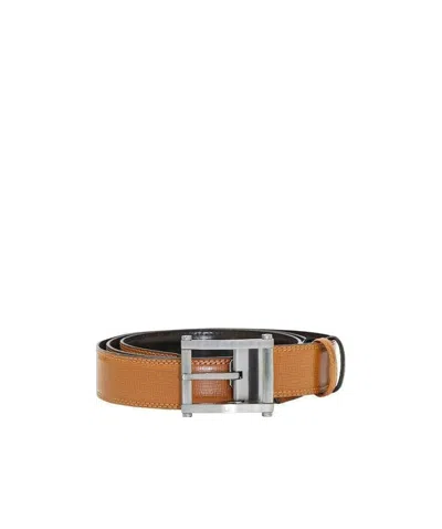 Dunhill Logo Belt In Multicolor