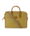 Dunhill Logo Briefcase In Green
