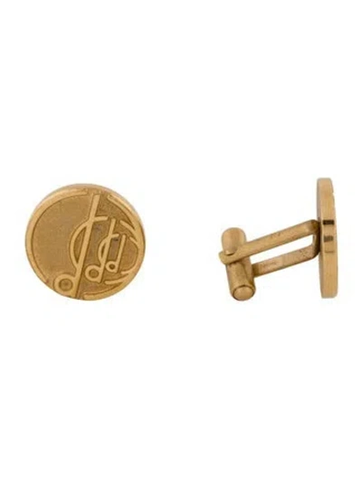 Pre-owned Dunhill Logo Cufflink In Multi