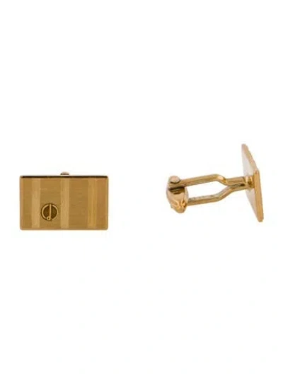 Pre-owned Dunhill Logo Cufflinks In Multi