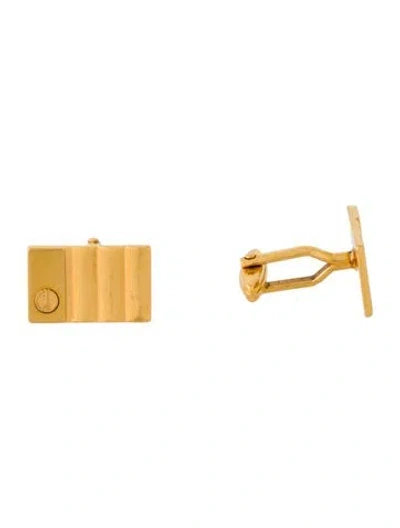 Pre-owned Dunhill Logo Cufflinks In Multi