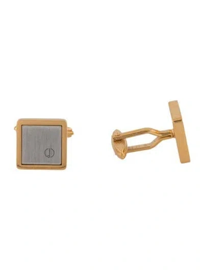 Pre-owned Dunhill Logo Cufflinks In Multi