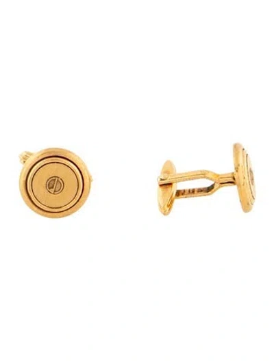 Pre-owned Dunhill Logo Cufflinks In Multicolor