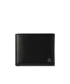 Dunhill Logo Double-folded Wallet In Black