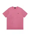 Dunhill Logo Embroidered T-shirt In Pink
