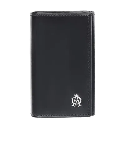 Dunhill Logo Key Bag In Black